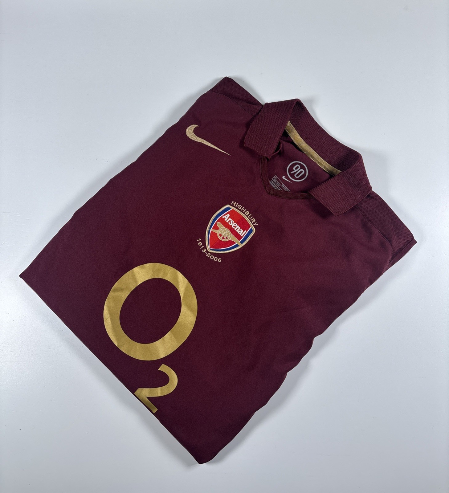 Authentic Nike Arsenal 2005/06 Highbury Home Shirt. Size 10-12 Years. for sale on Ebay