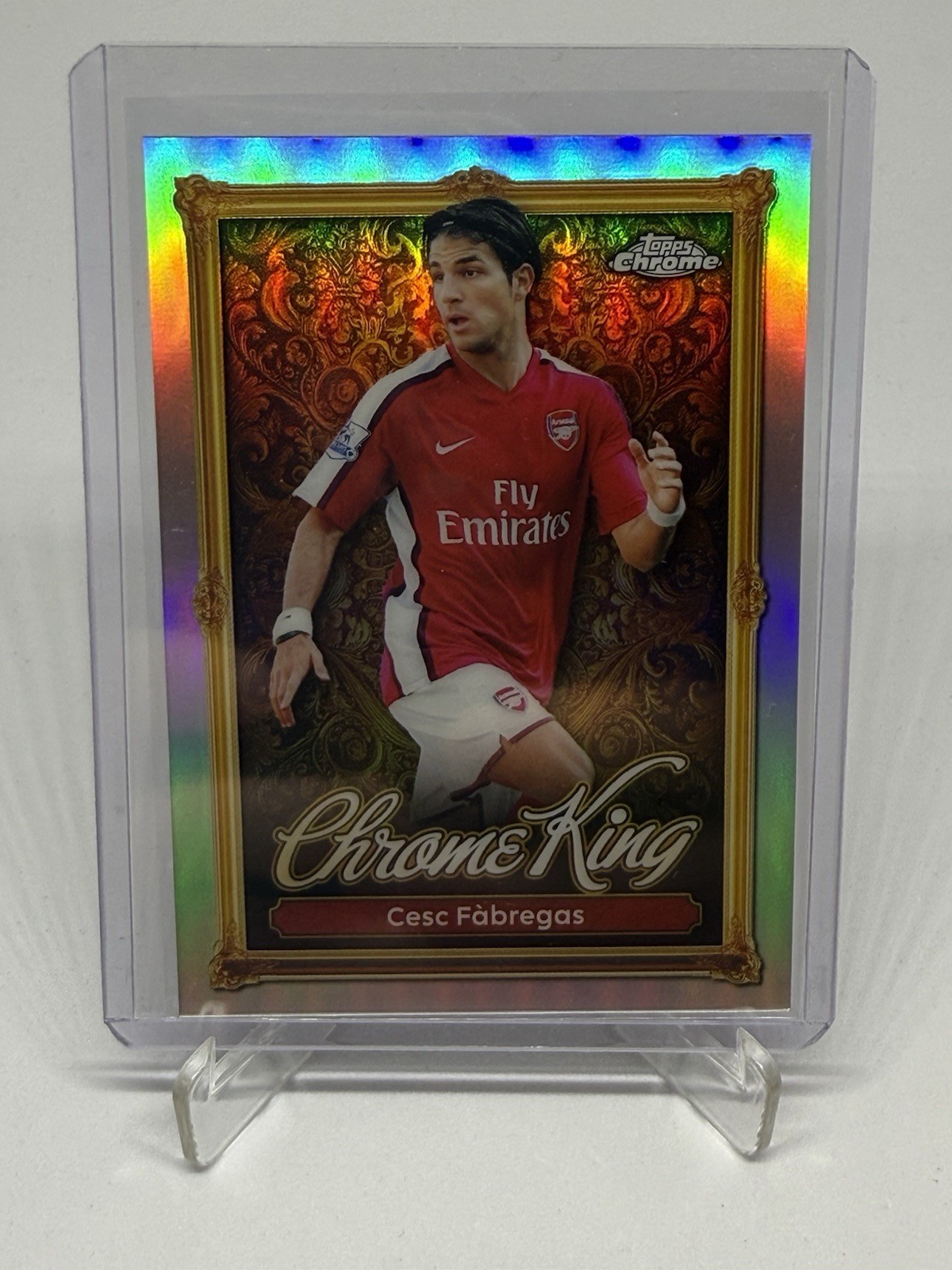 Topps Premier League 2026 - Cesc Fabregas Chrome King #CK1 Arsenal for sale on Ebay