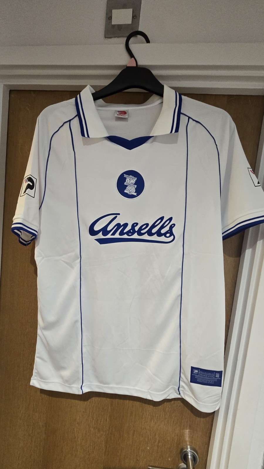 Birmingham City 1984/85 Kit Patrick Away Shirt Size(XXL) for sale on Ebay
