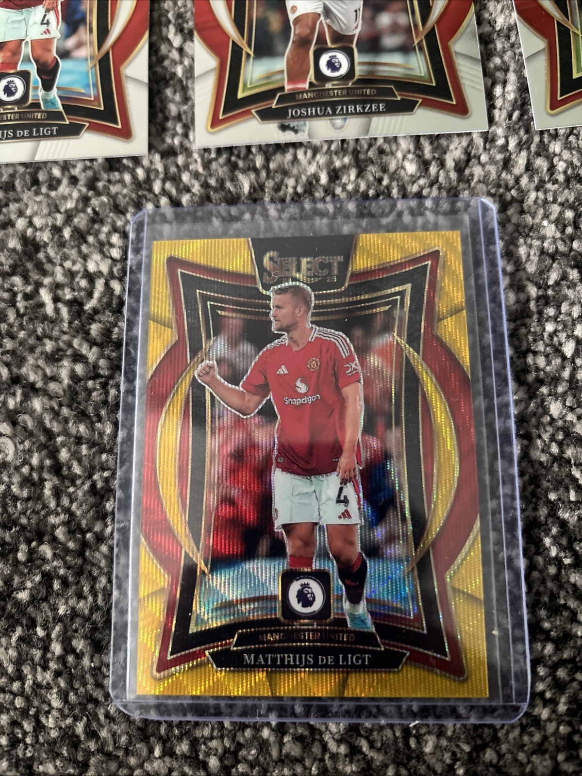 🔥Panini Premier League Select 24/25, Manchester United Bundle + De Ligt /10 🔥 for sale on Ebay