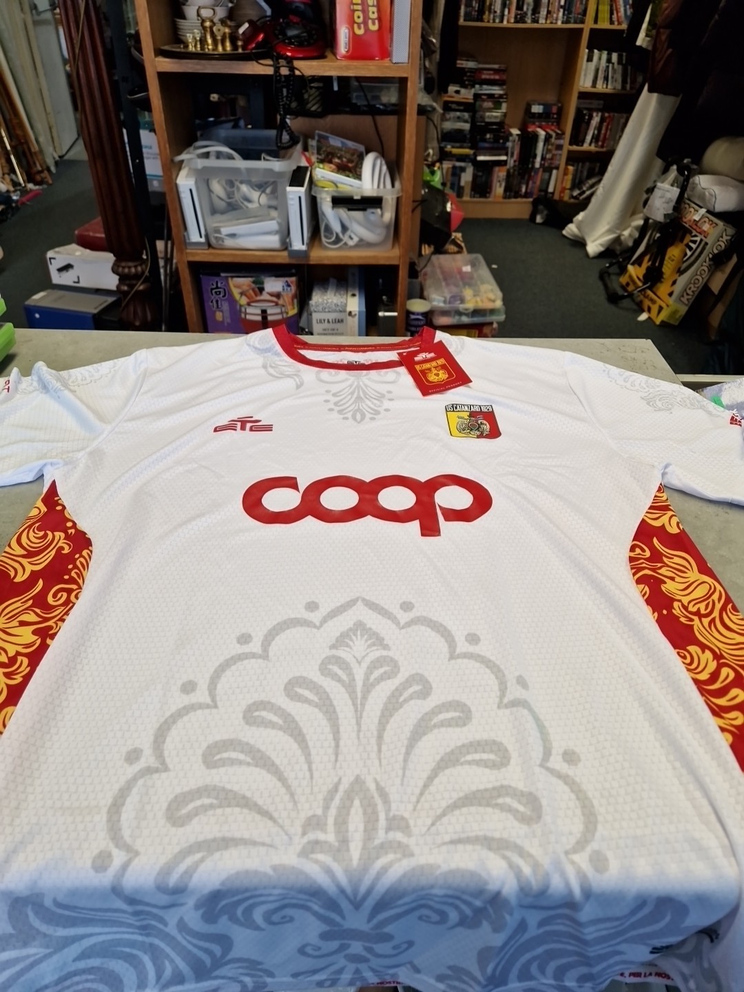 US Catanzaro 1929 24/25 Gara Away Shirt Size 3XL for sale on Ebay