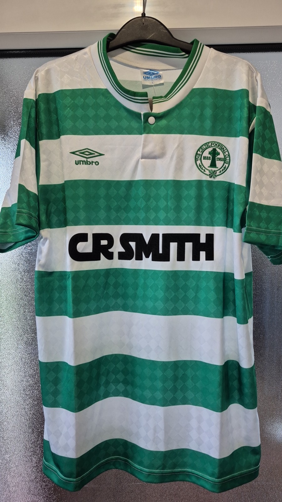 Glasgow Celtic 1988 Centenary Home Jersey Shirt Adult Large for sale on Ebay
