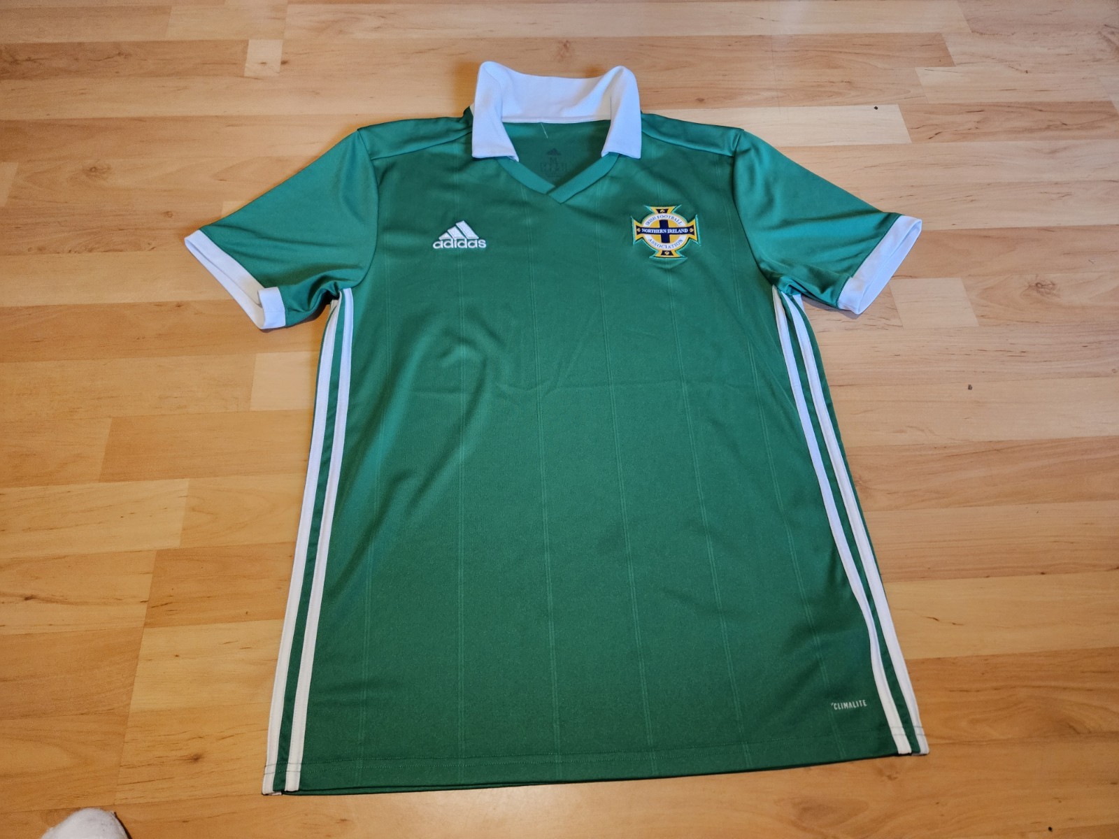Northern Ireland Adidas Home Shirt Medium for sale on Ebay