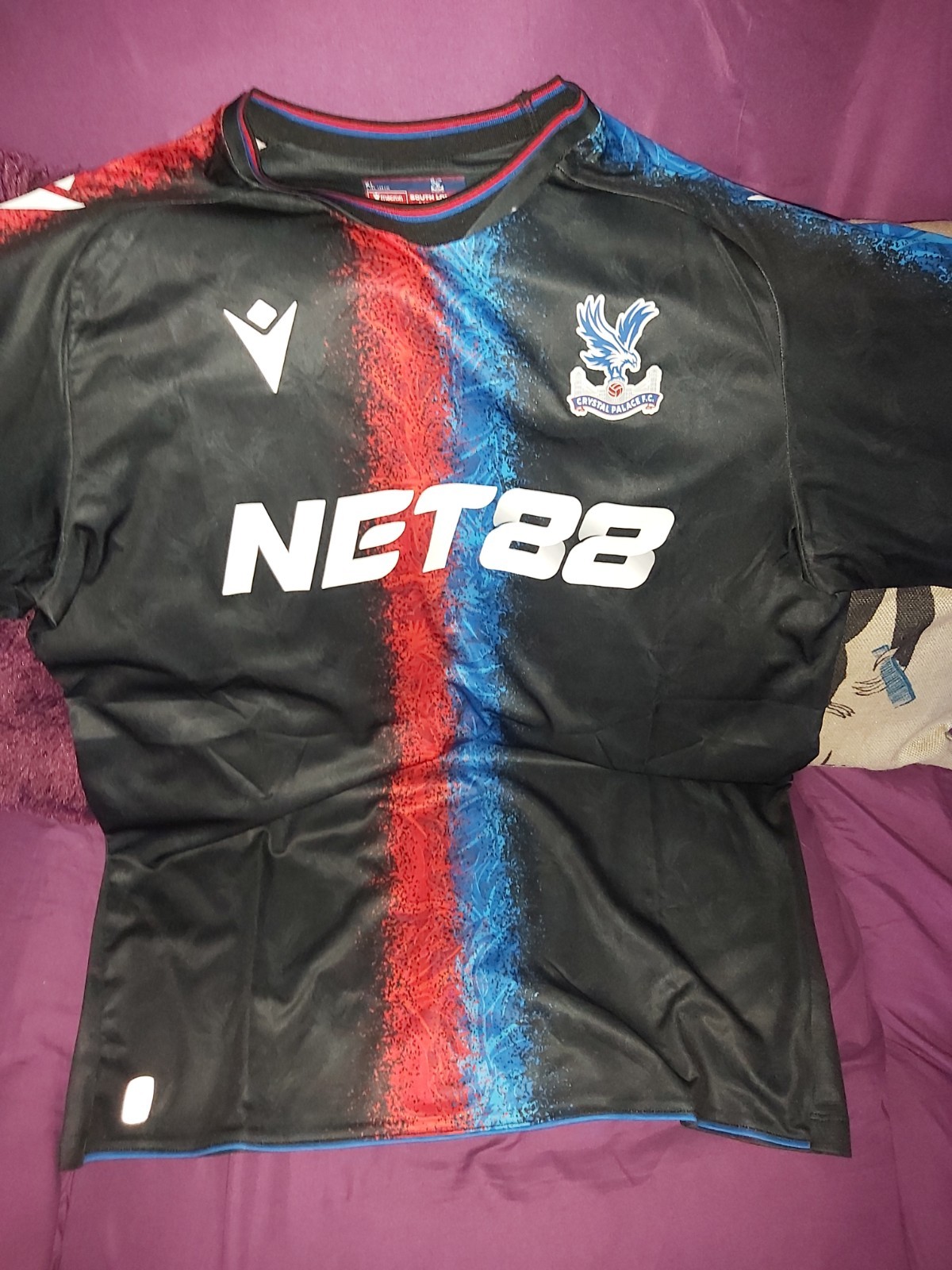 Football Shirt Size XL crystal Palace  for sale on Ebay