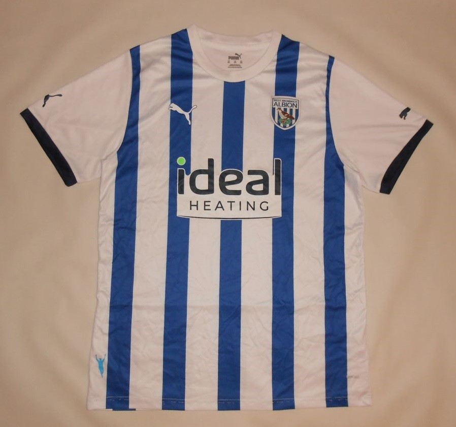 HOME SHIRT PUMA WEST BROMWICH ALBION 2023-24 (XXL) Jersey Trikot Maillot Maglia for sale on Ebay