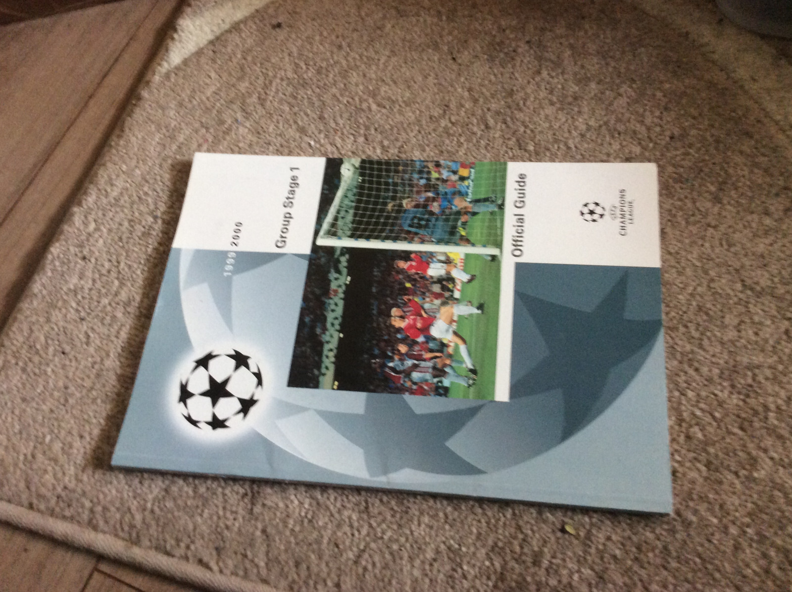 1999/2000 CHAMPIONS LEAGUE OFFICIAL GUIDE GROUP STAGE 1 SU for sale on Ebay