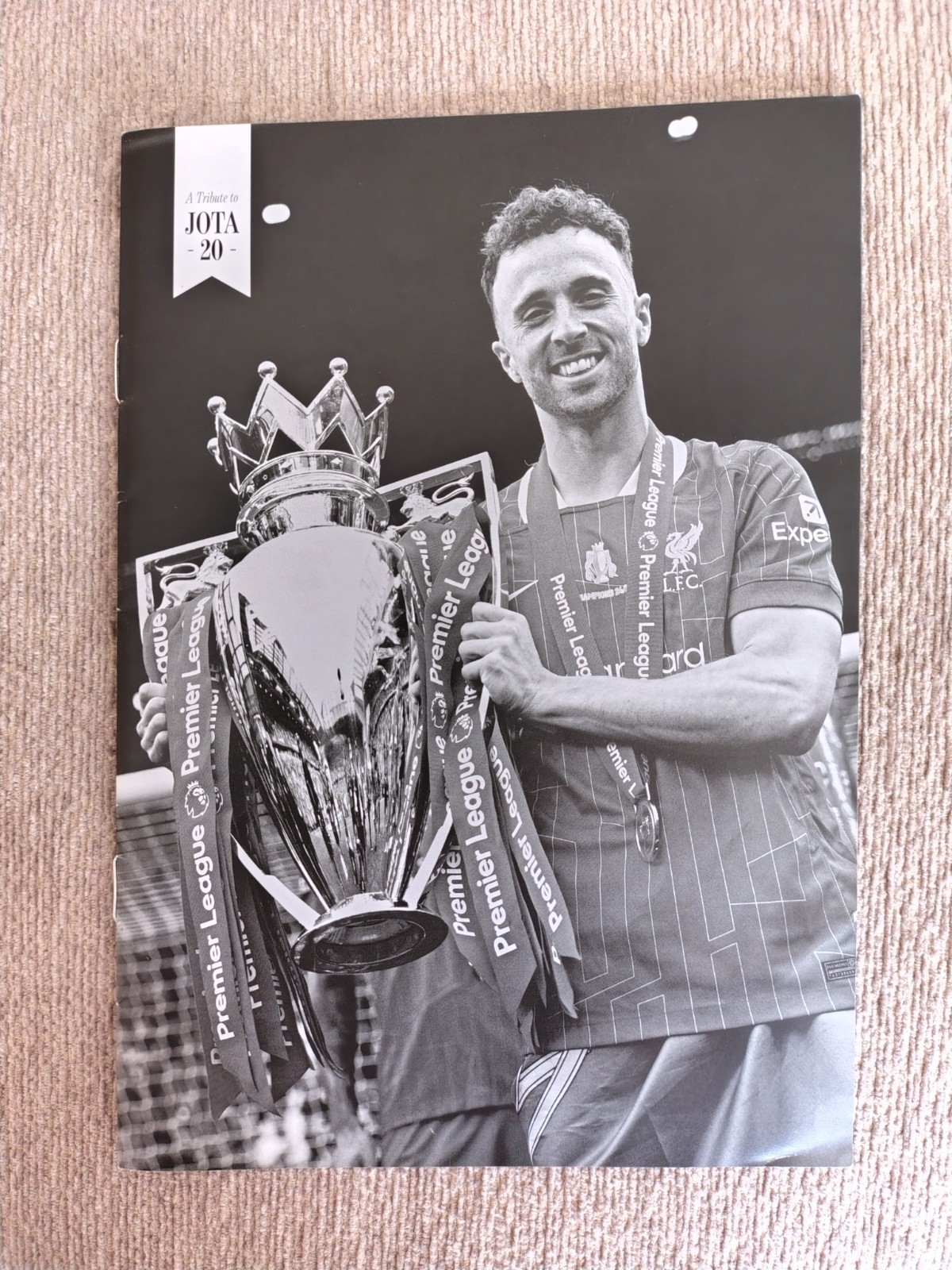 Diogo Jota Tribute Programme PNE v LIVERPOOL 13/07/25 Friendly for sale on Ebay