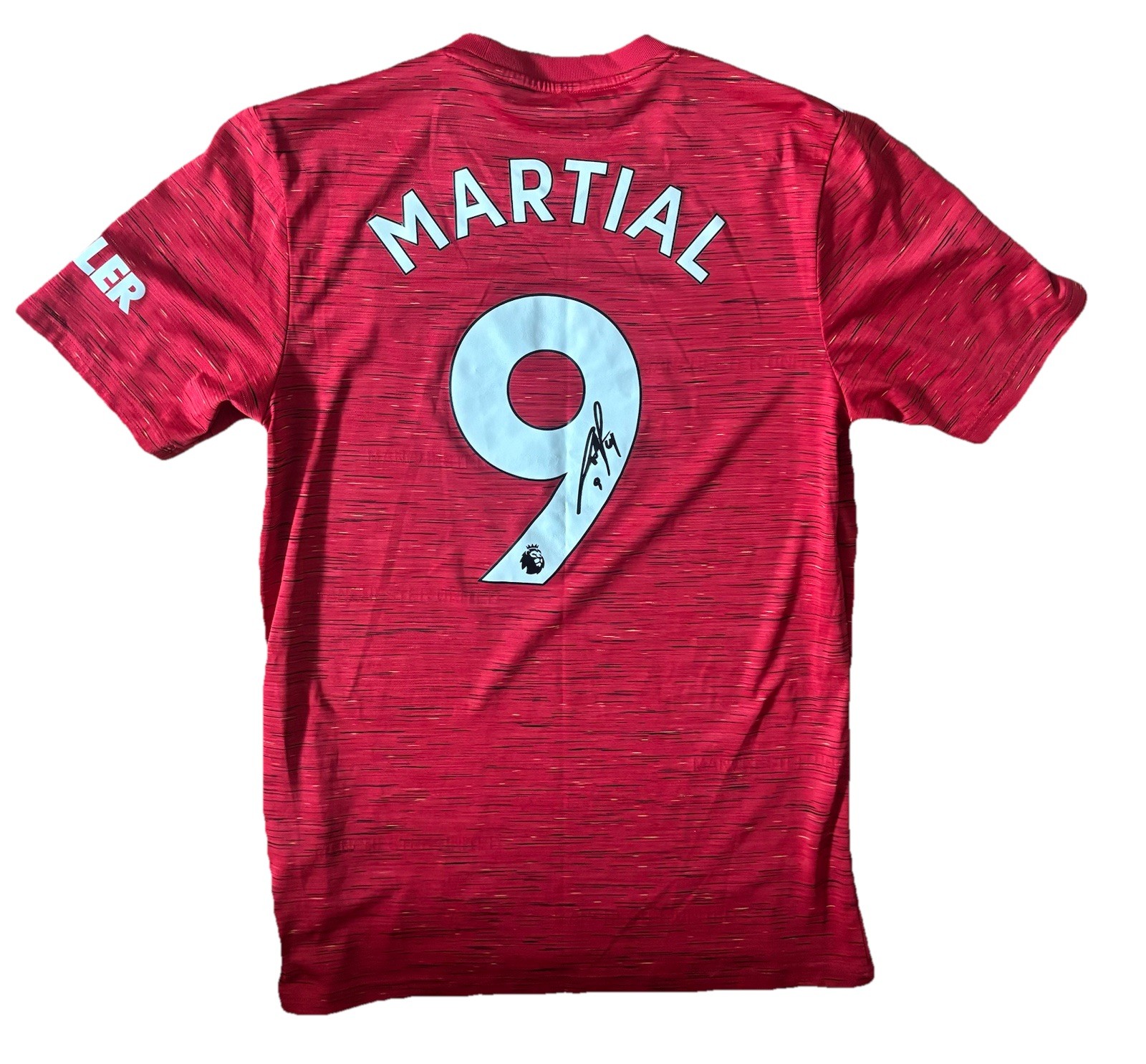 ANTHONY MARTIAL Signed 2020-21 Manchester United Home Football Shirt RARE*COA for sale on Ebay