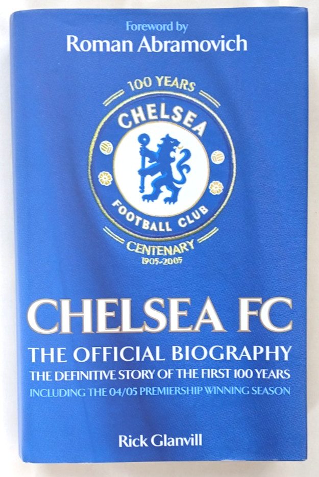 Chelsea book signed by over 35 legends for sale on Ebay