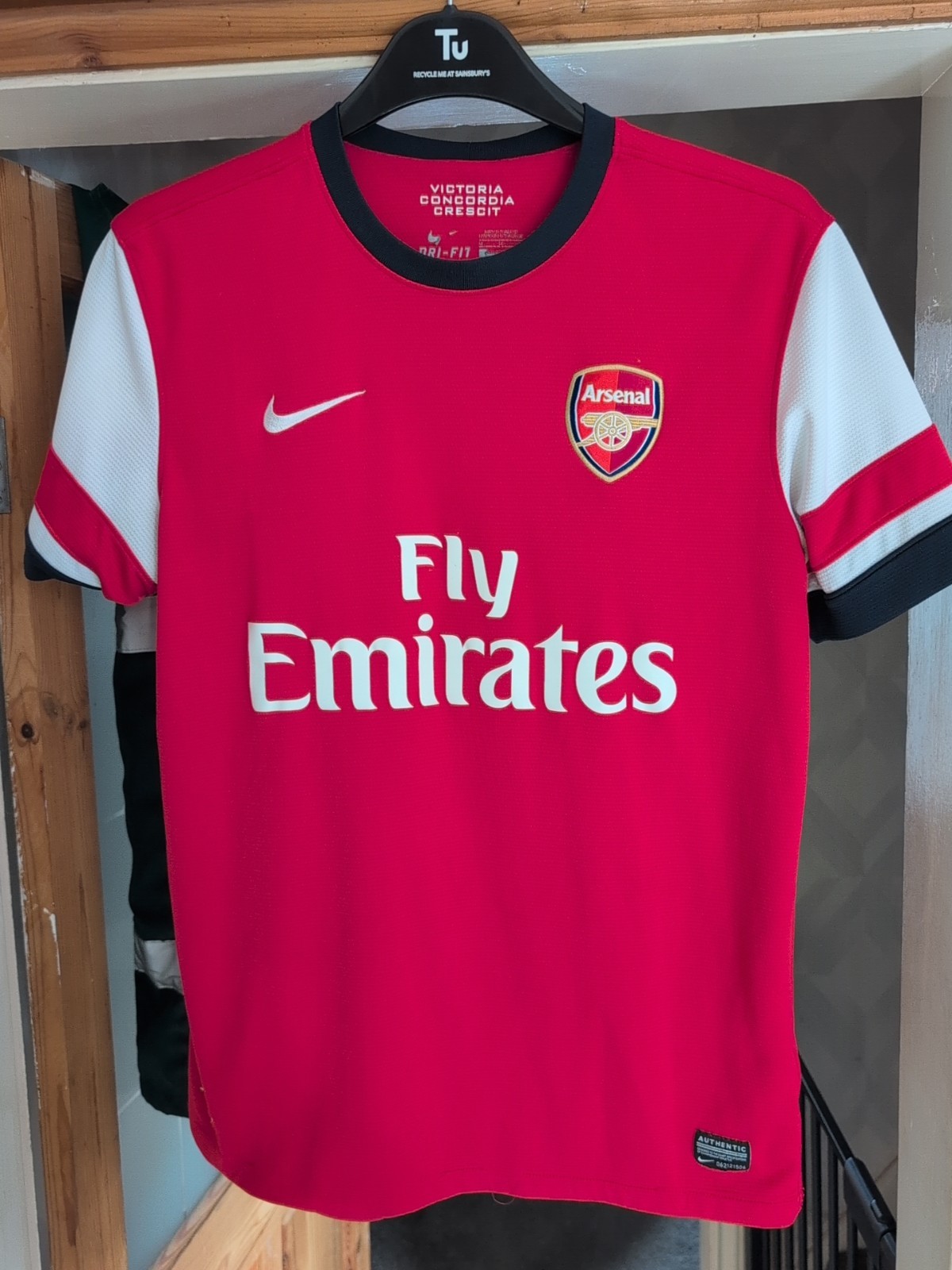 Arsenal Retro Shirt Medium for sale on Ebay