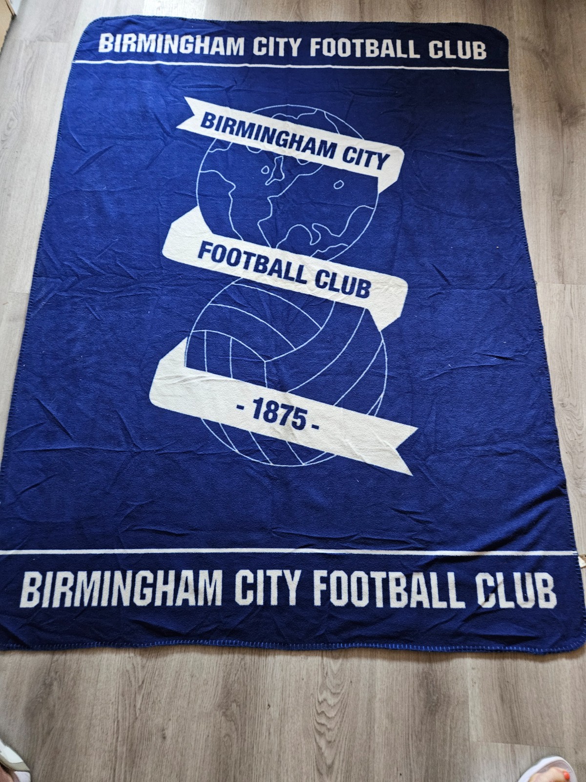 Birmingham City polyester beach towel 68ins by 50ins for sale on Ebay