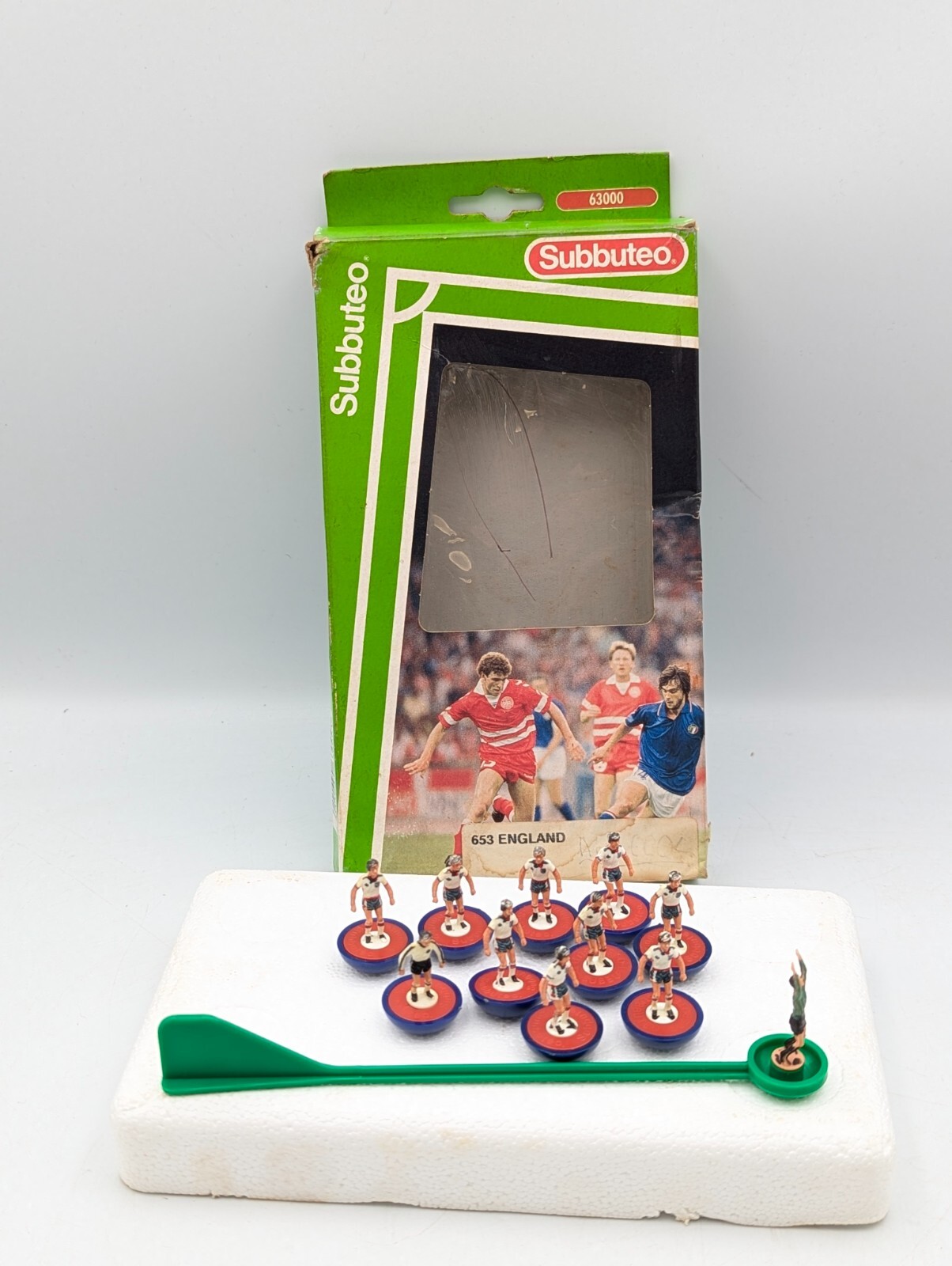 Vintage England National Team 653 Subbuteo 63000 Football Team for sale on Ebay