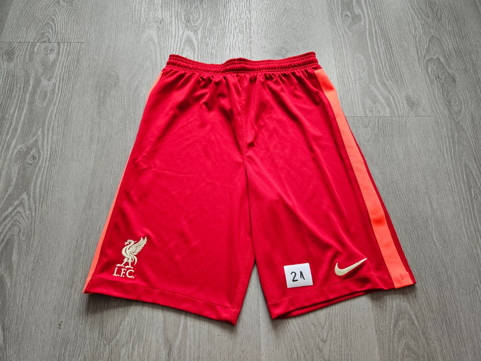Boys Liverpool Football Red Home Shorts Yersey 21/22 14-15 years XL for sale on Ebay