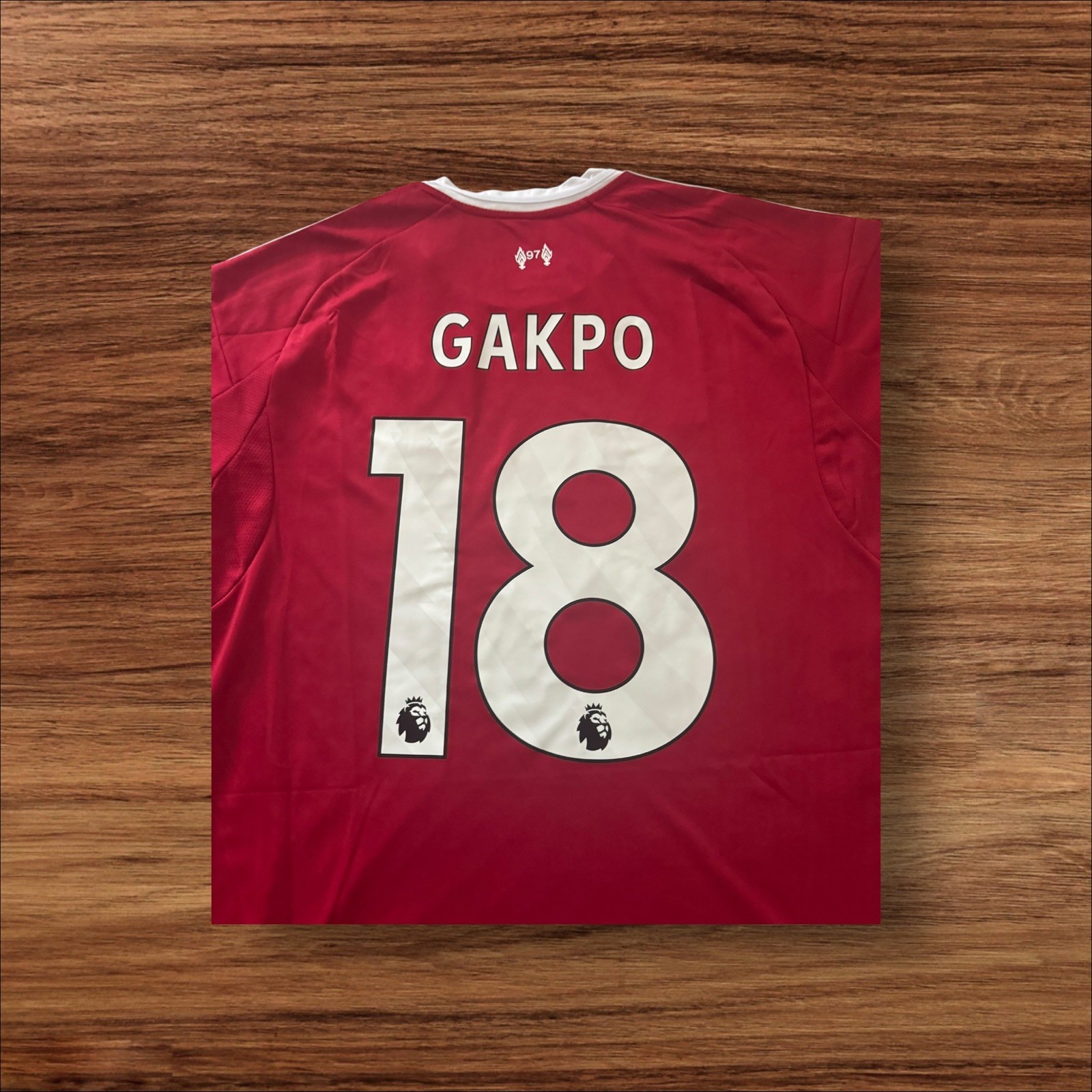 Liverpool Gakpo 25/26 Home Shirt Men’s Size XL for sale on Ebay