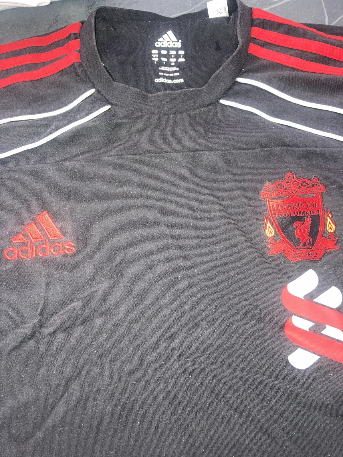 Liverpool T Shirt 2010/2011 By Adidas. Adult L for sale on Ebay