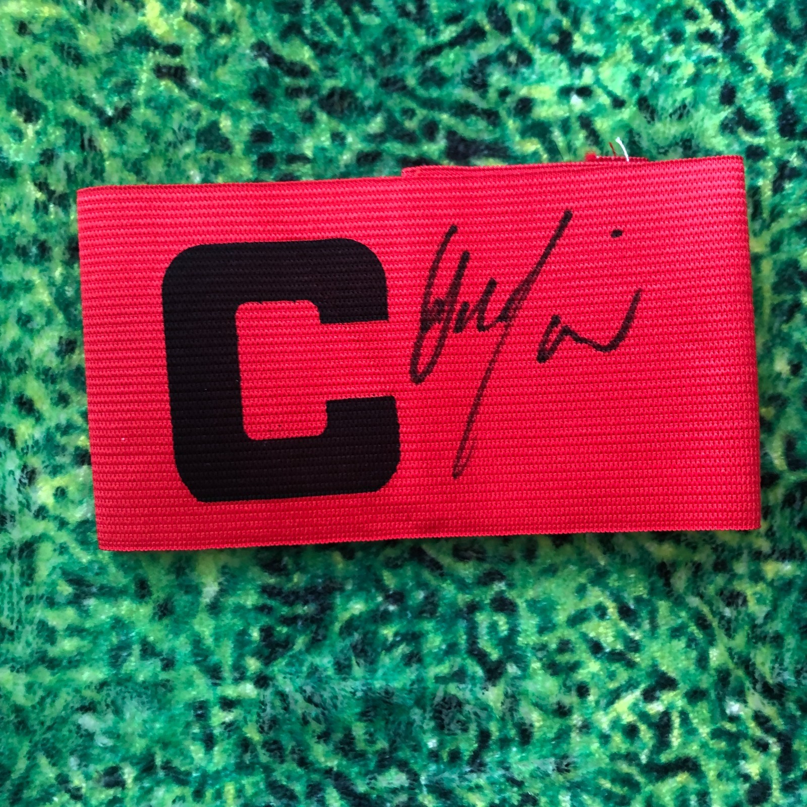 Takumi Minamino Of Japan, Salzburg & Liverpool Signed Captains Armband wCOA for sale on Ebay