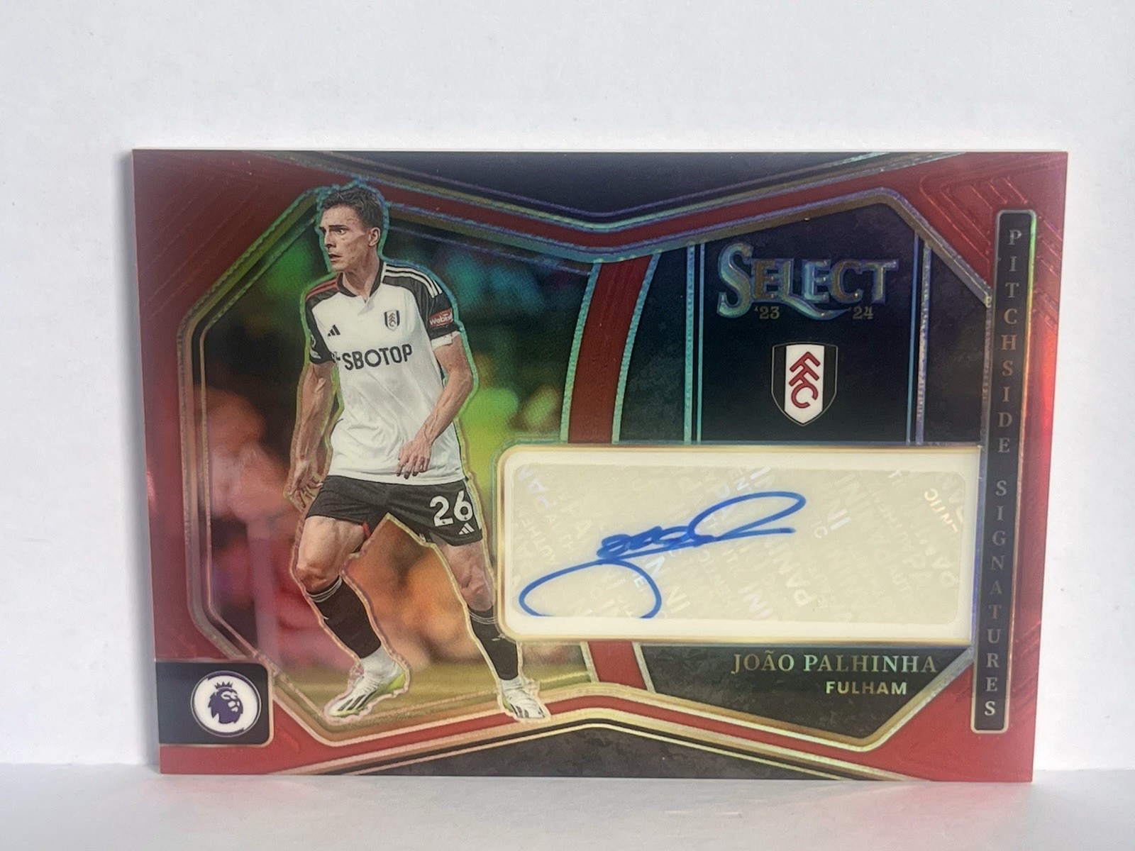 JOAO PALHINHA AUTO - Panini Prizm Select - Red Refractor - Fulham - #PS-JP 🔥 for sale on Ebay