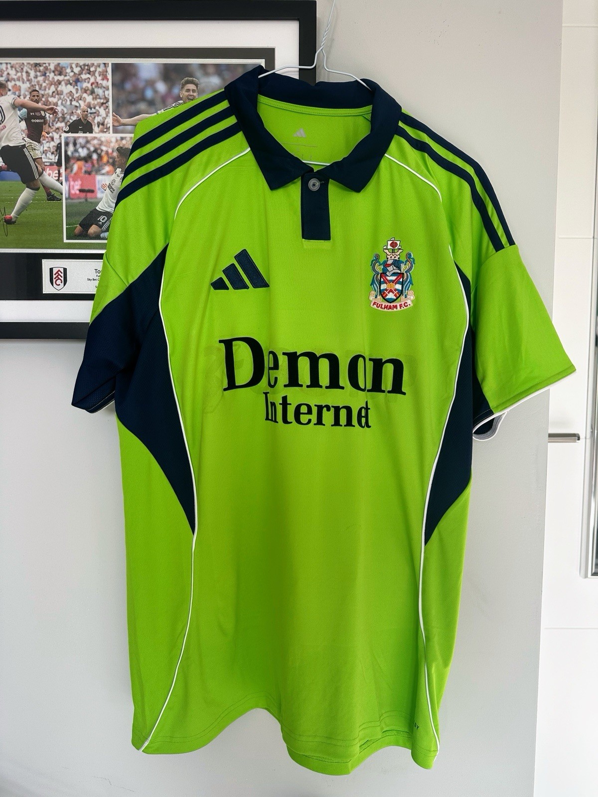 Fulham Away Shirt 2025/26 for sale on Ebay