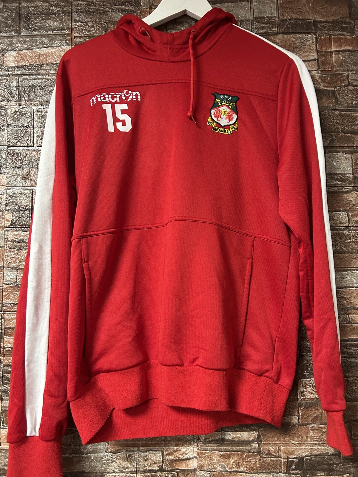 Wrexham Very Rare Macron Training Top Size Large for sale on Ebay