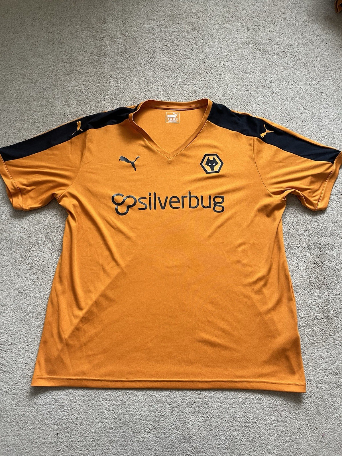 PUMA Wolves Wolverhampton Wanderers 2015/16 Home Shirt Size XXL for sale on Ebay