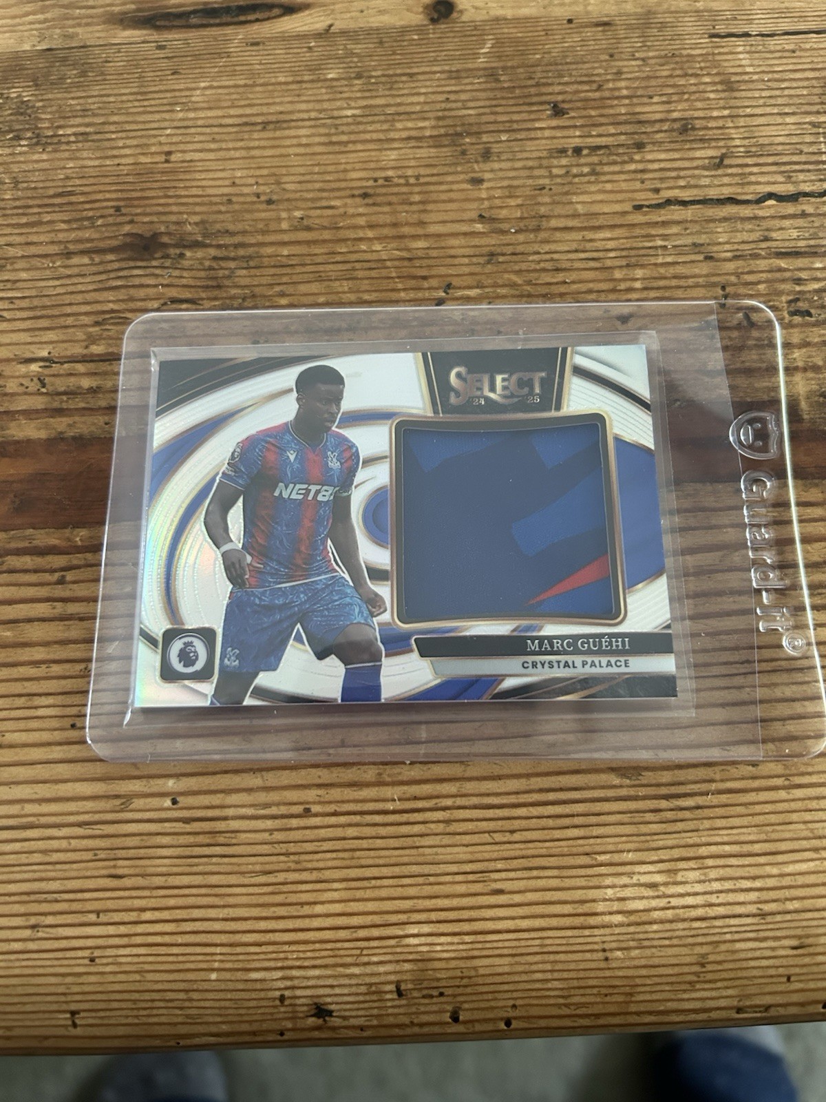 Marc Guehi Panini Select EPL 2024/25 Patch Refractor Crystal Palace JS-MG for sale on Ebay