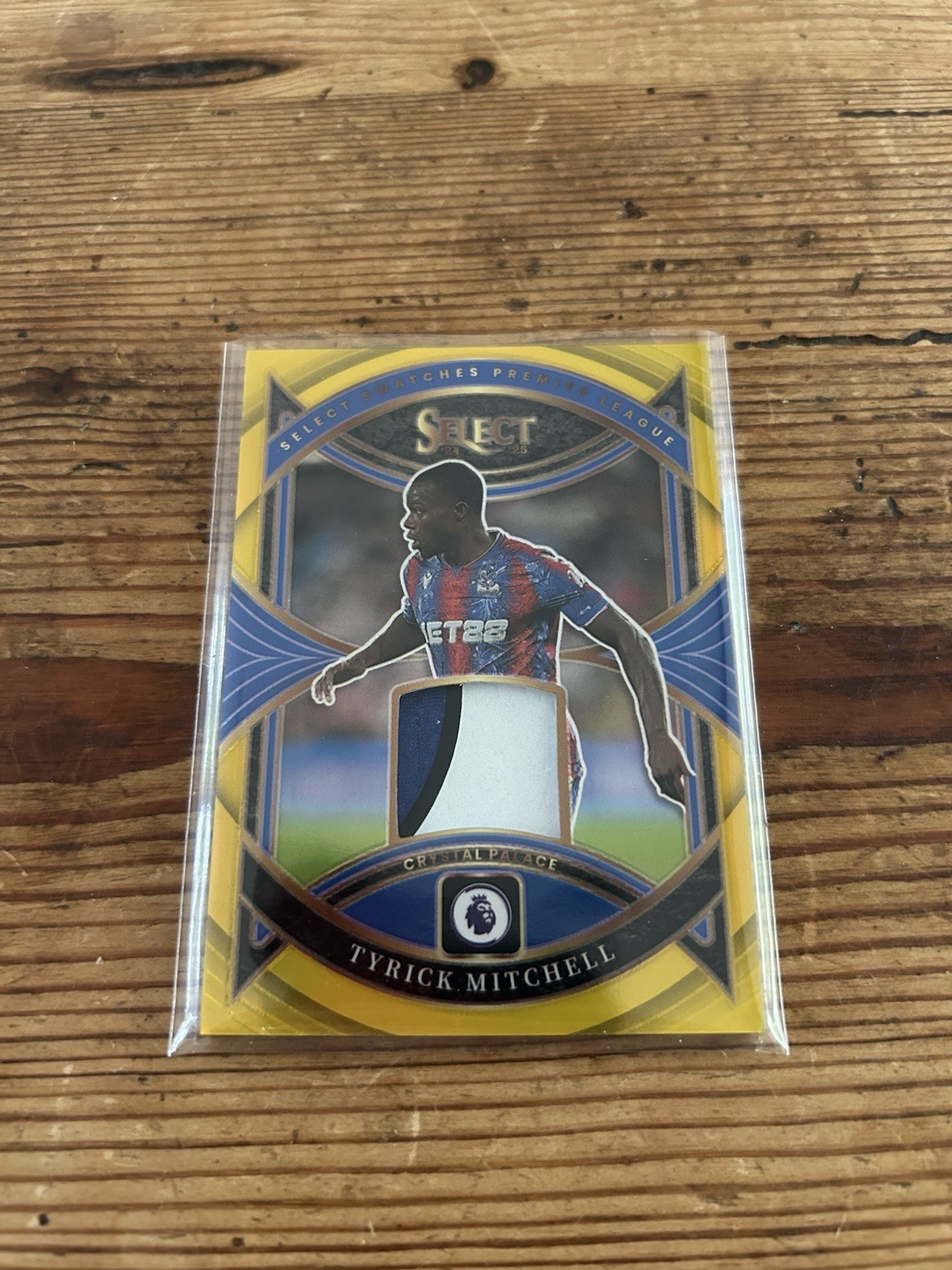 Tyrick Mitchell Panini Select EPL 2024/25 Patch 1/10 Bookend Palace #SW-TM RARE for sale on Ebay