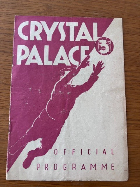 CRYSTAL PALACE v READING 1952/53 for sale on Ebay