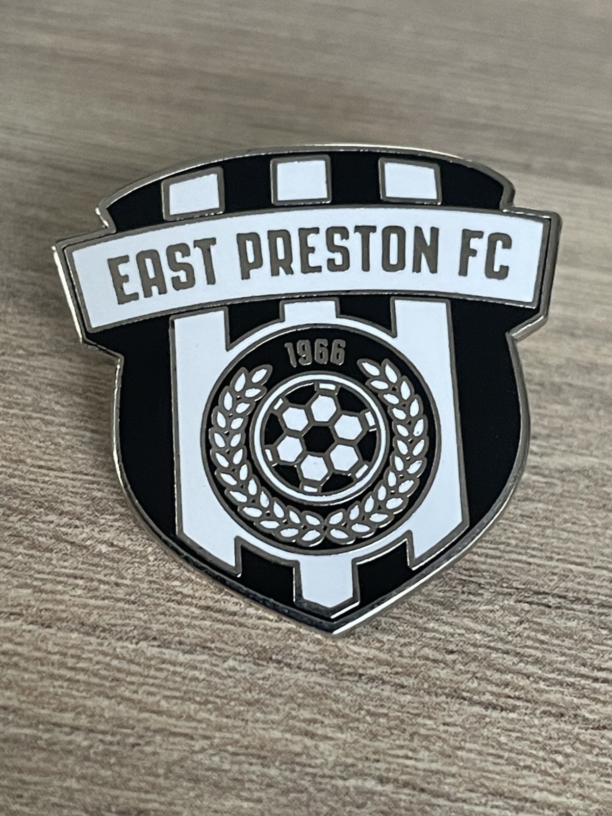 EAST PRESTON FC - BADGE for sale on Ebay