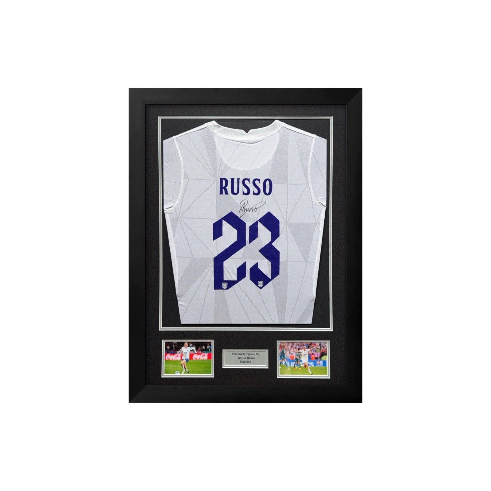 Signed Alessia Russo Lionesses England Euro Winners shirt With COA for sale on Ebay