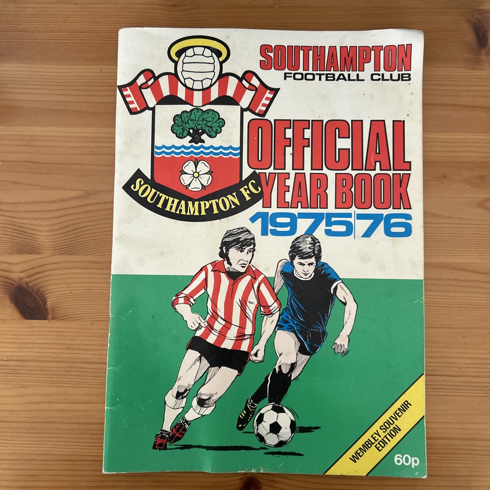 Southampton Fc Official Year Book 1975/76 for sale on Ebay