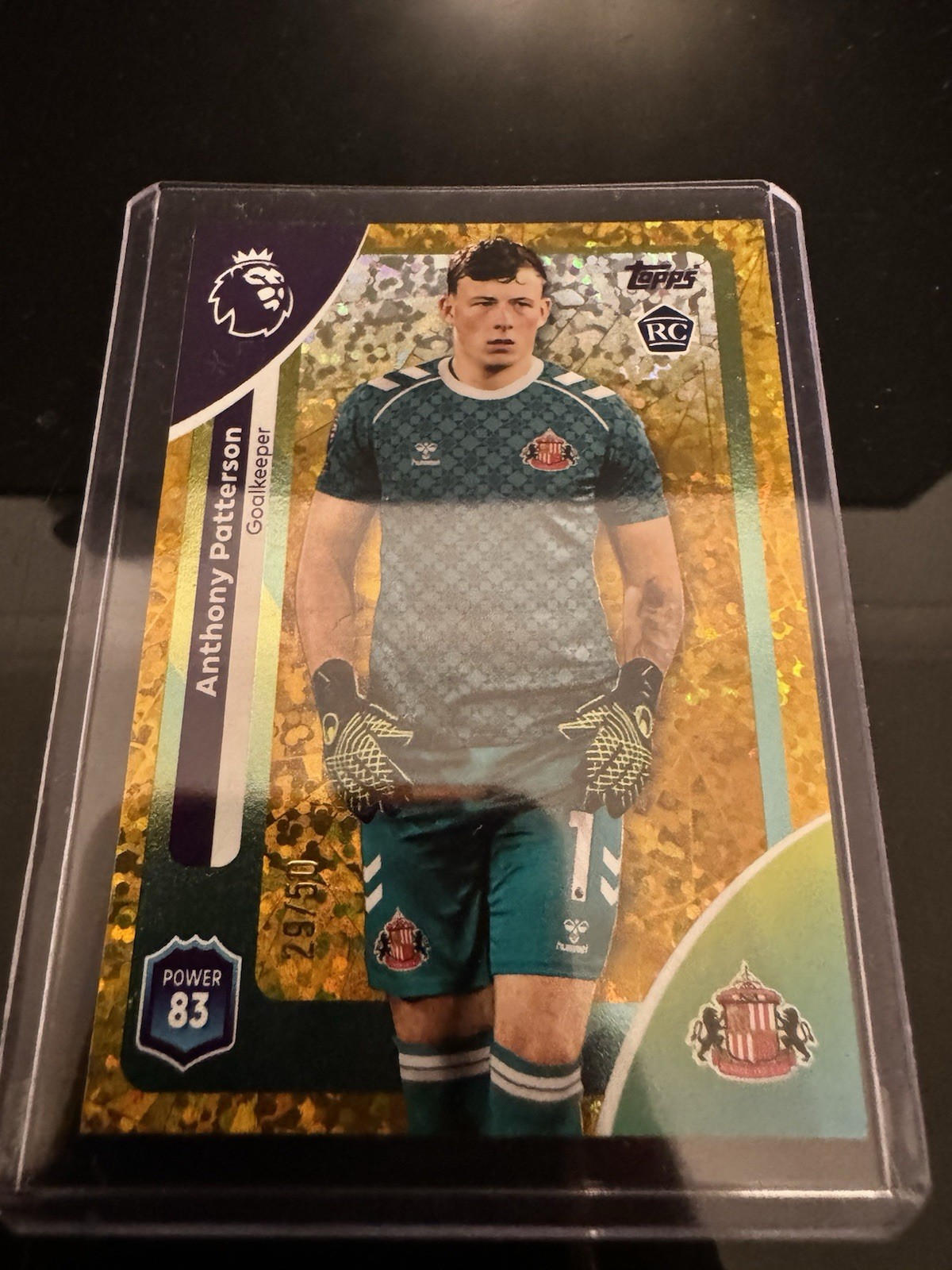 Nathan Patterson Sunderland Rookie Numbered 29/50 Topps Premier League 2026 for sale on Ebay