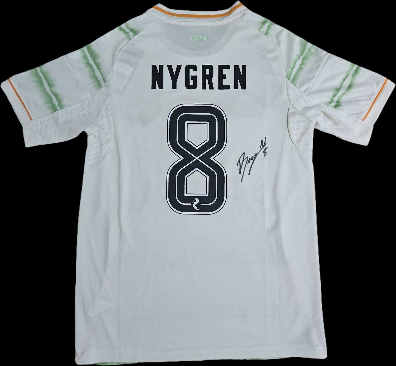 Benjamin Nygren Hand Signed Celtic Fc 2025/26 Third Shirt Autograph COA & PROOF for sale on Ebay