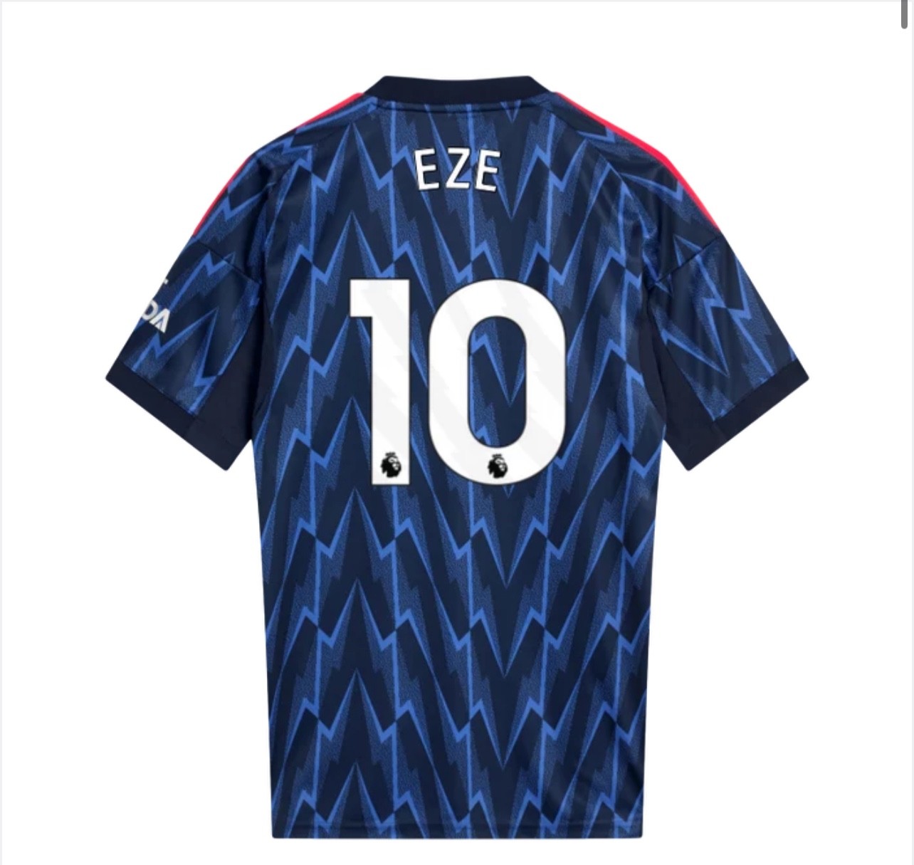 Arsenal 25/26 Away Shirt “EZE” (Brand New - Medium) for sale on Ebay