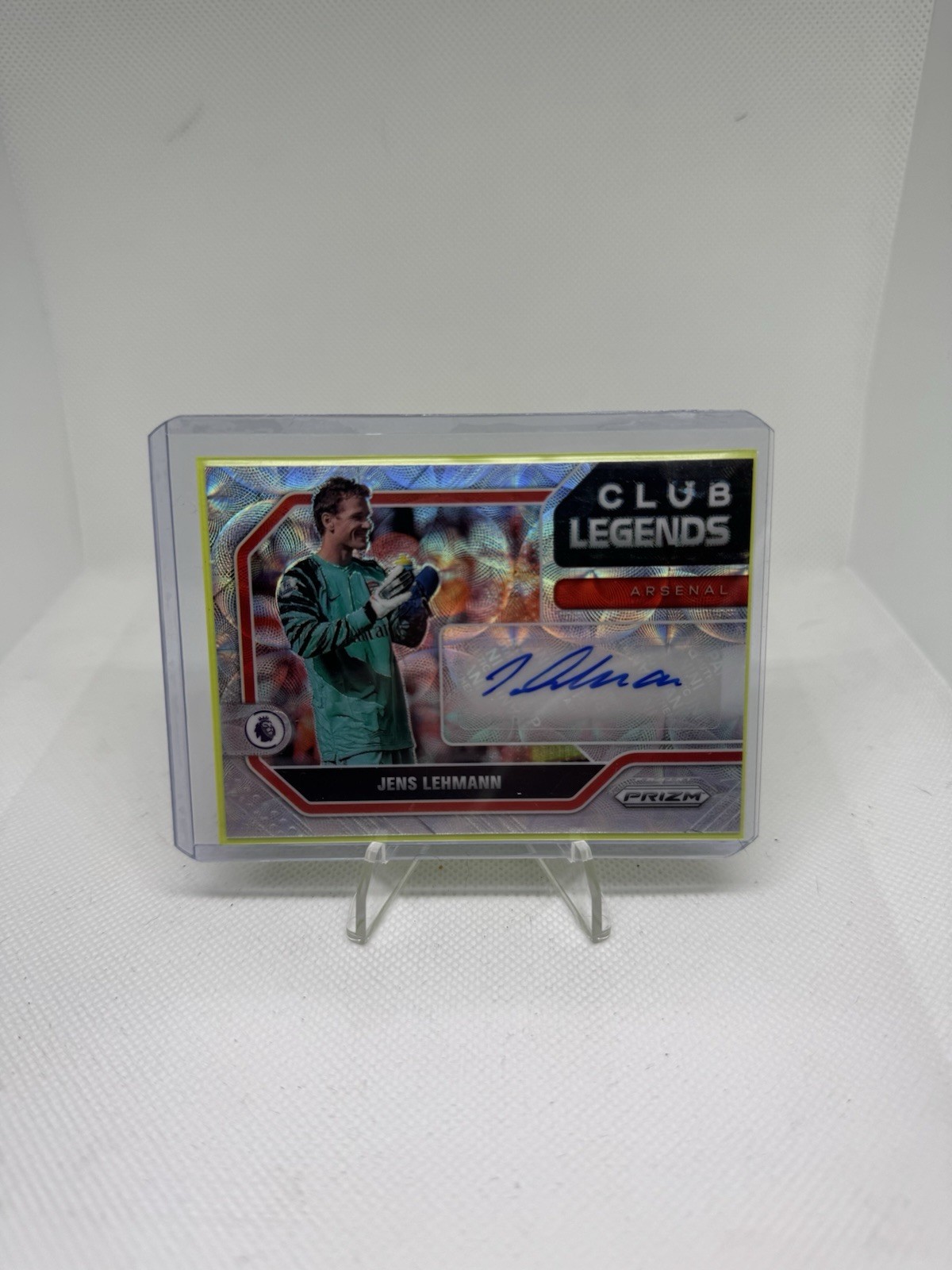 PANINI PRIZM PREMIER LEAGUE 2022-23 JENS LEHMANN CHOICE TMALL AUTO ARSENAL for sale on Ebay