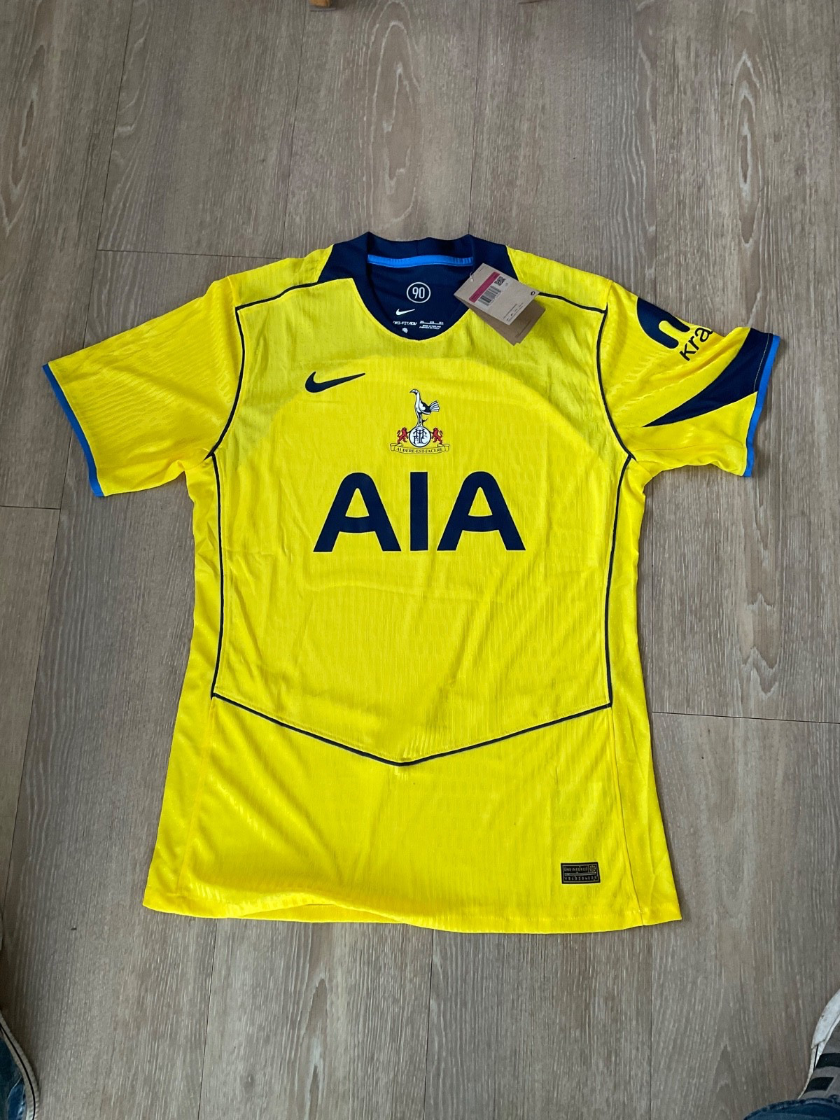 Tottenham Hotspur Third Shirt 25/26 Adult 3XL- Brand New With Tags for sale on Ebay