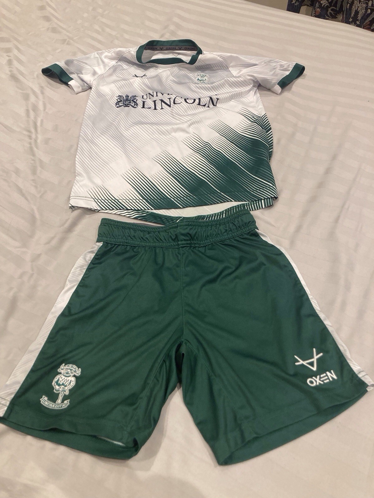 Lincoln City Away Kit Age 10 Years for sale on Ebay