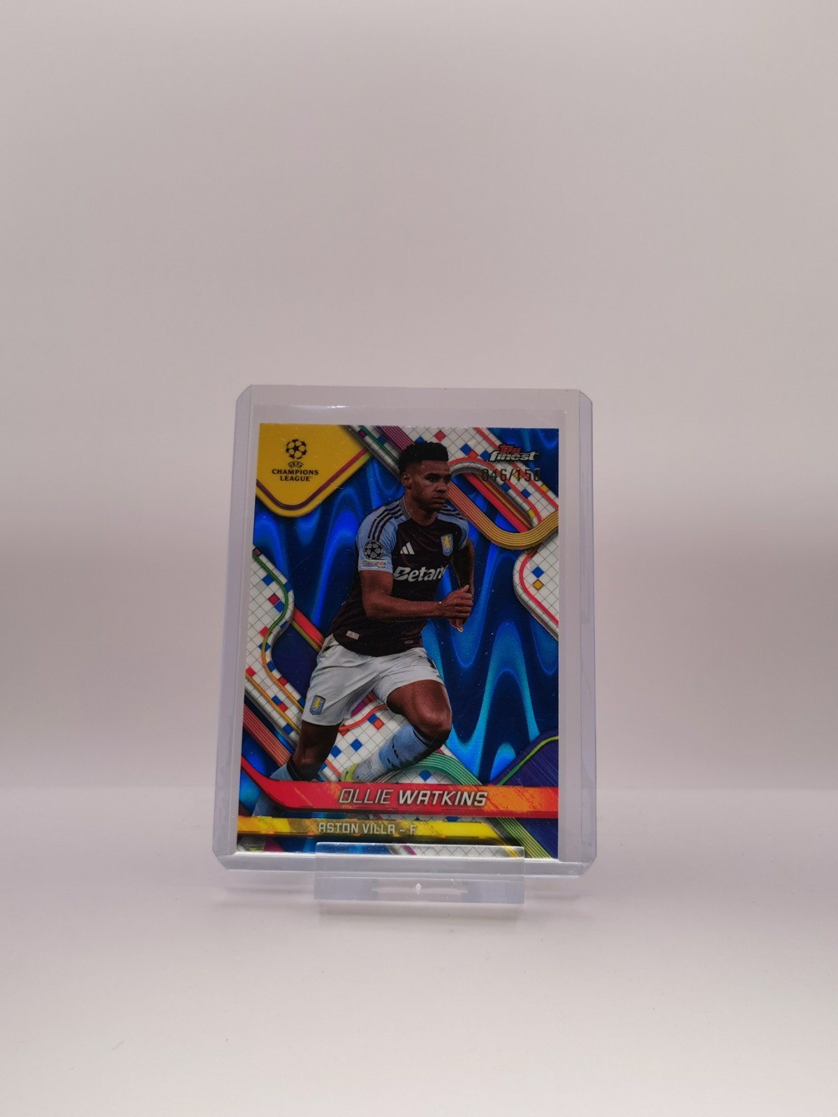 Topps Finest - Ollie Watkins 046/150 - Aston Villa #122 for sale on Ebay