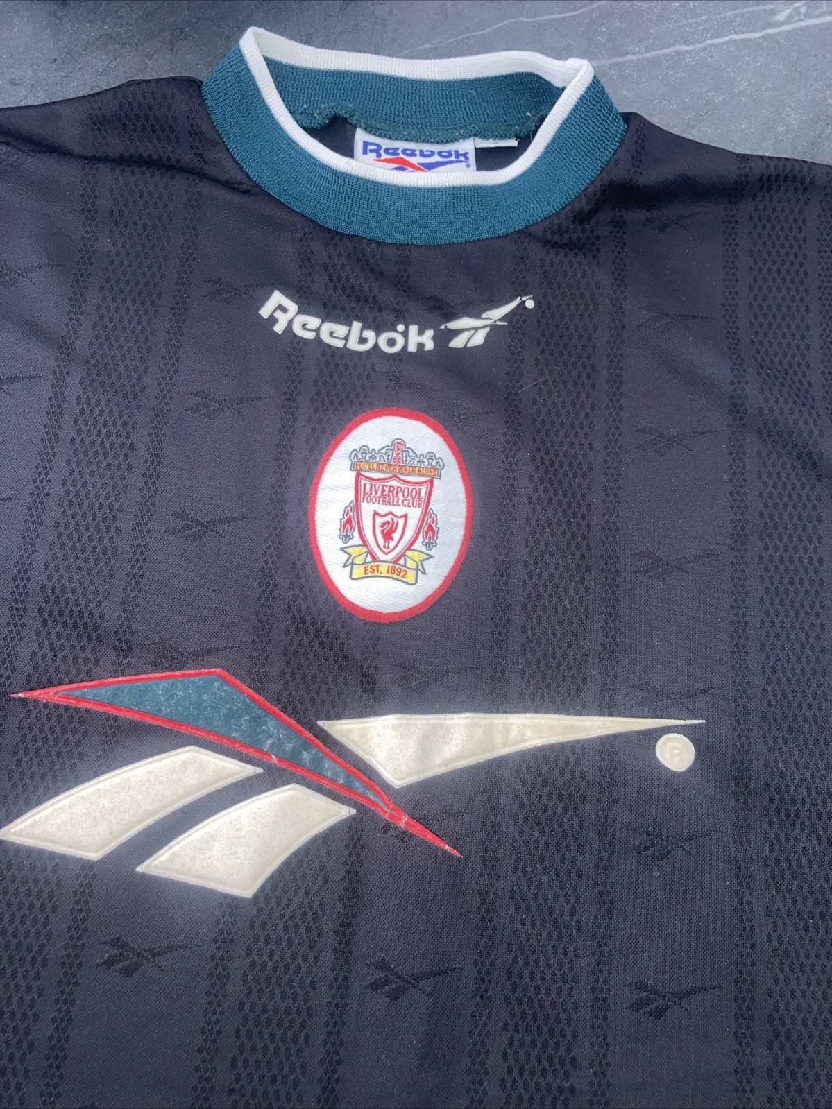 Liverpool 1996/97 Training Too By Reebok. Adult L for sale on Ebay