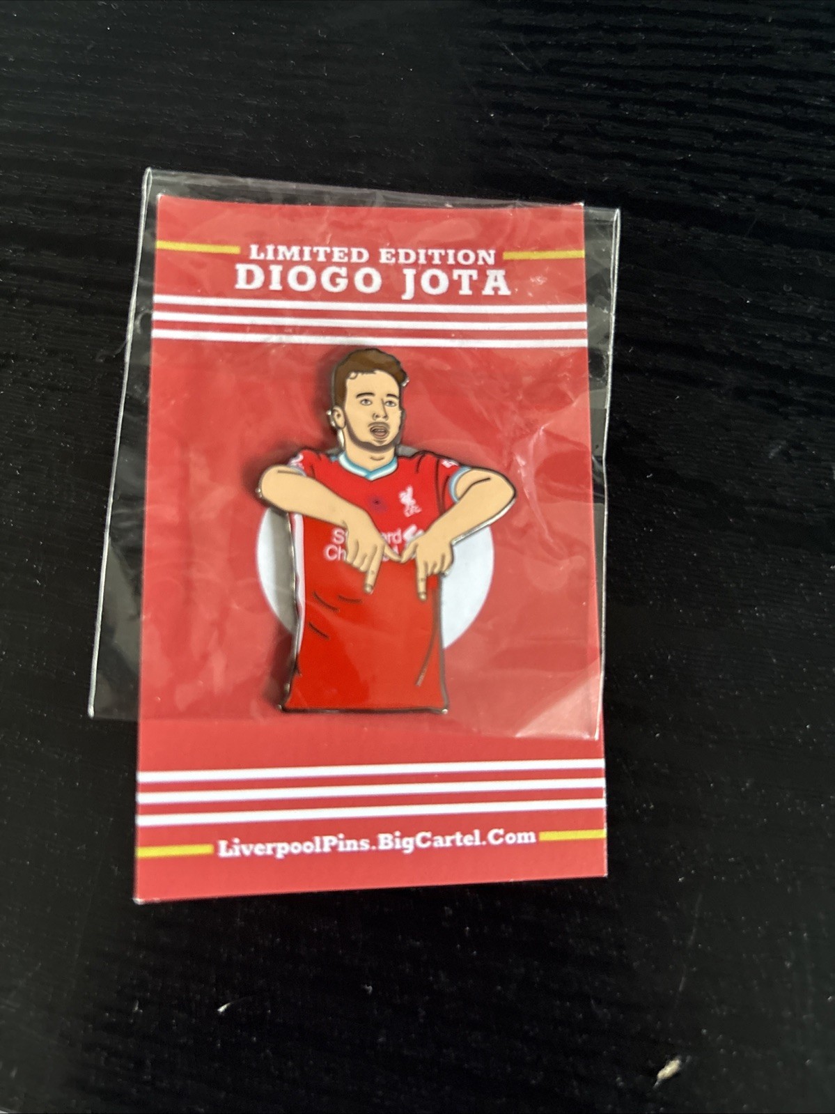 Liverpool FC Pin Badge - Diogo 20 Limited Edition Rare Collectable for sale on Ebay