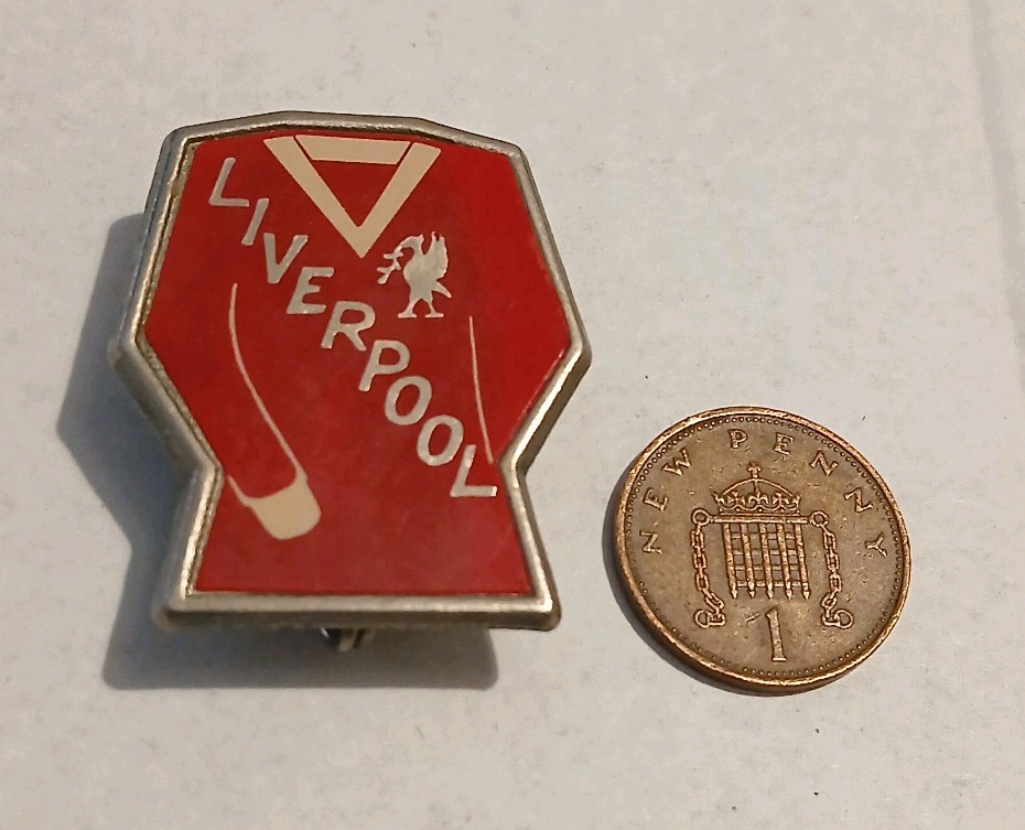 Liverpool Fc Vintage Badge for sale on Ebay