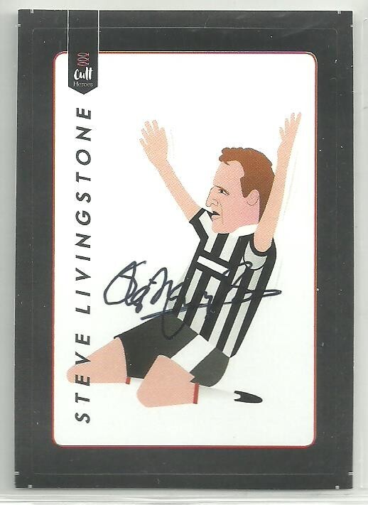 Steve Livingstone - GRIMSBY TOWN - Signed Club Issue Sticker [Unused] for sale on Ebay