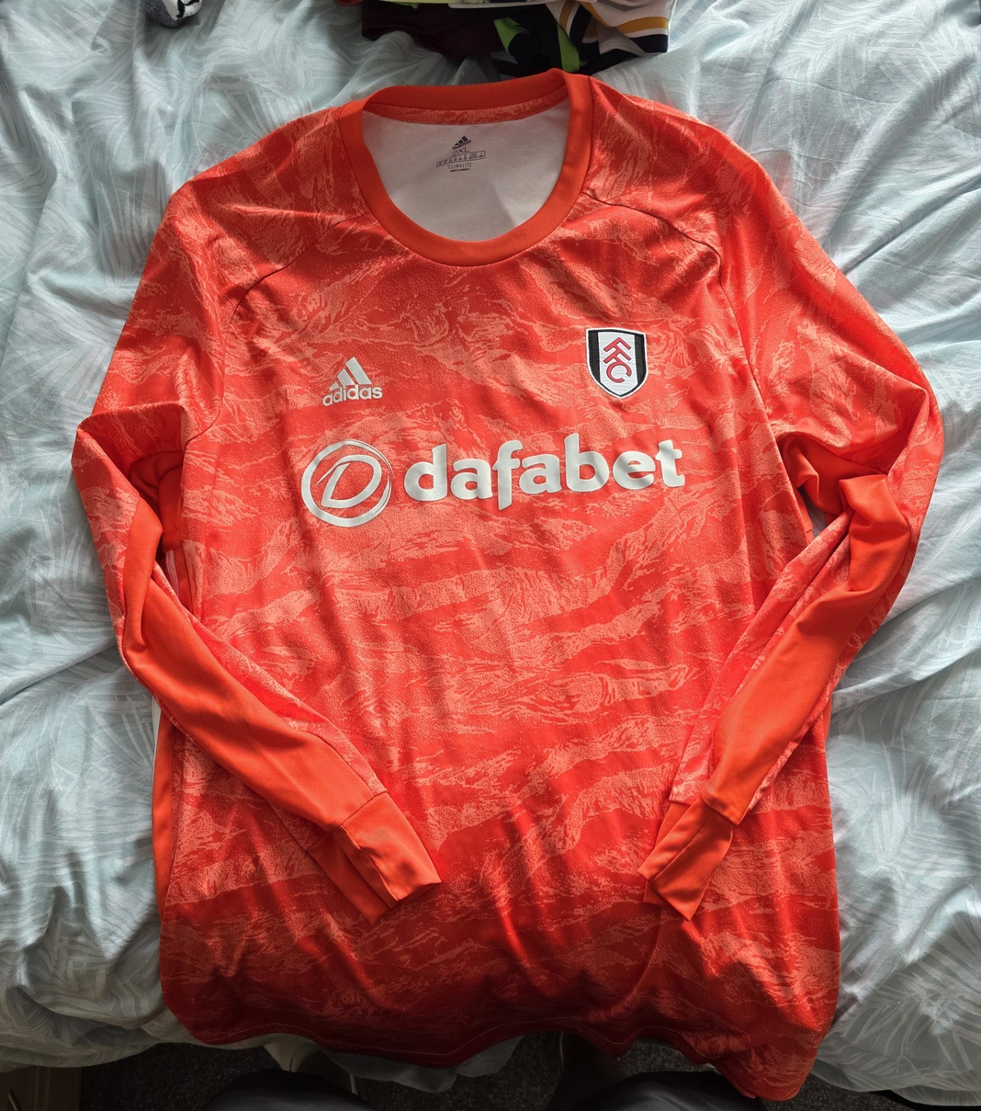 Fulham 2019/20 Gpalkeeper Shirt XXL for sale on Ebay