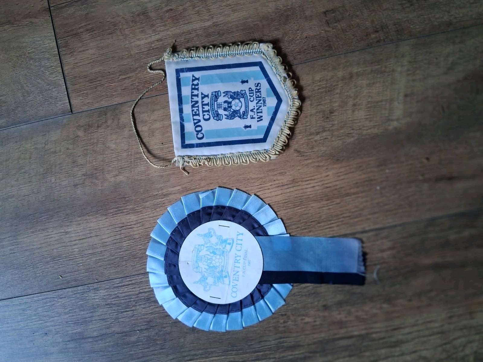 Coventry City 1987 FA Cup Memorabilia for sale on Ebay