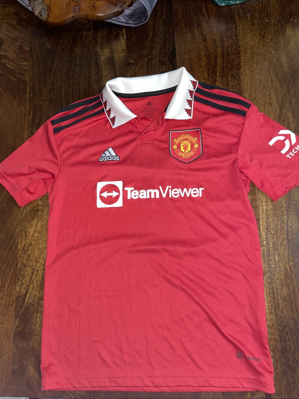 Manchester United Youth Home Shirt 22/23 Size 11-12/152 VGC for sale on Ebay