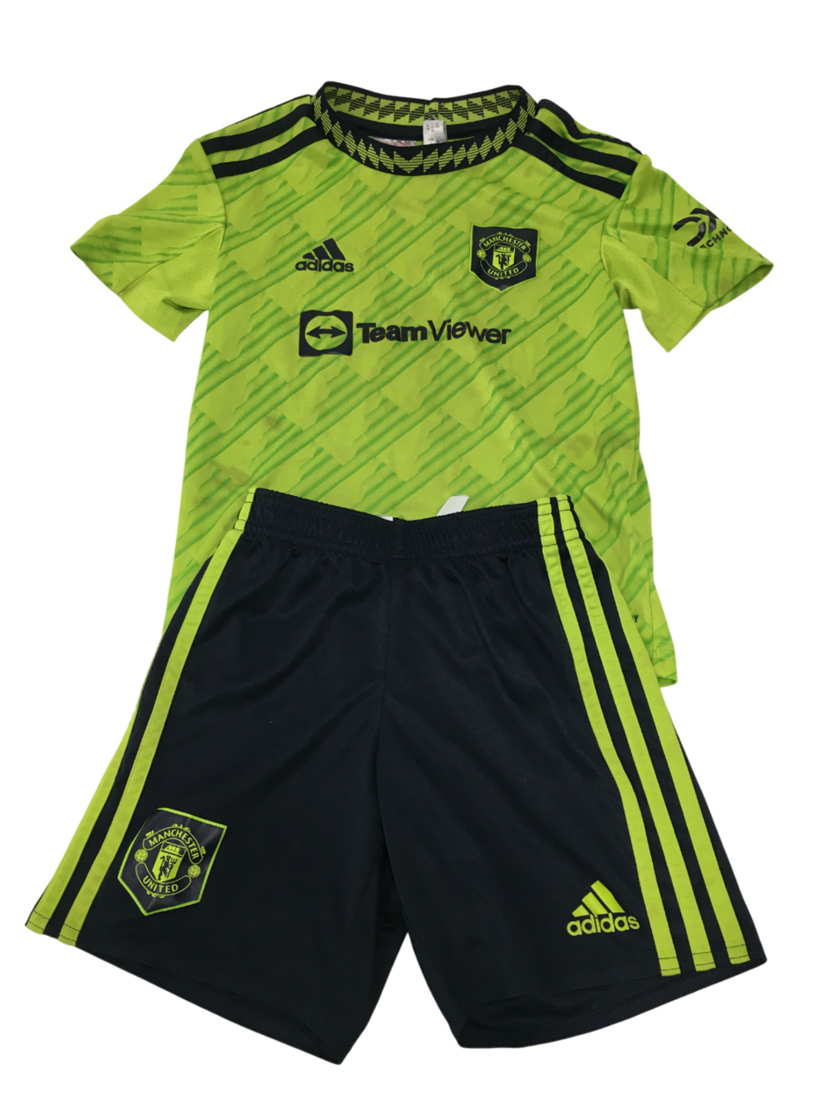 Manchester United Youth Kids Goalkeeper Kit Adidas Size 5-6 Years 2022/23 Used for sale on Ebay