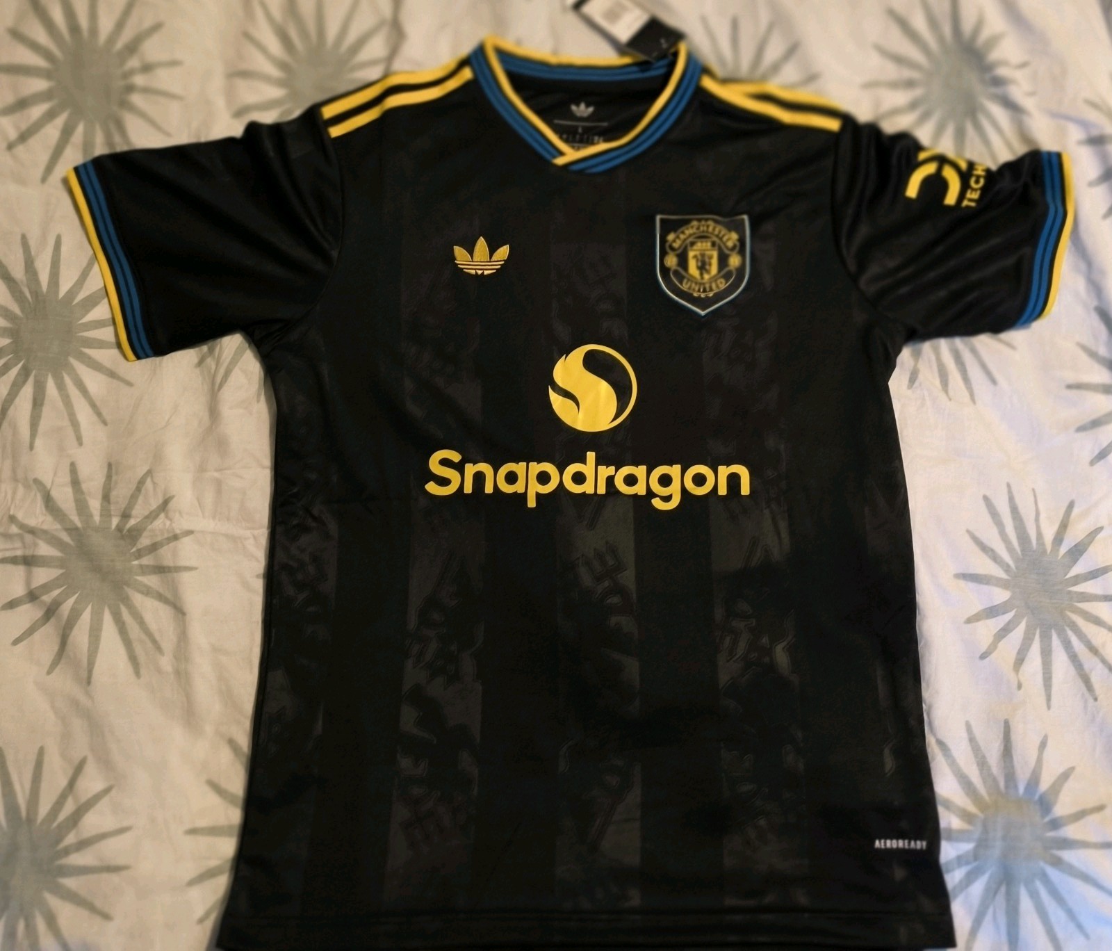 Manchester United Shirt.25/26.Black.Size Large Fitted.New With Tags. for sale on Ebay