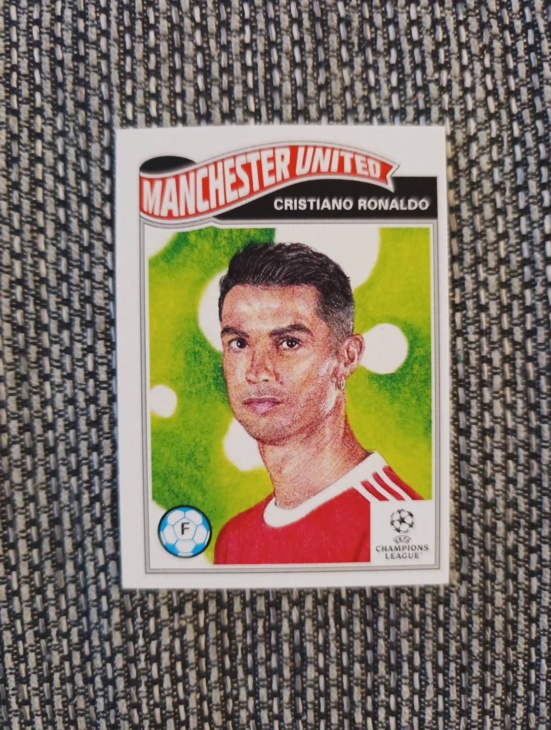 Topps UCL Living Set - Card 374 - Cristiano Ronaldo - Manchester United...! for sale on Ebay
