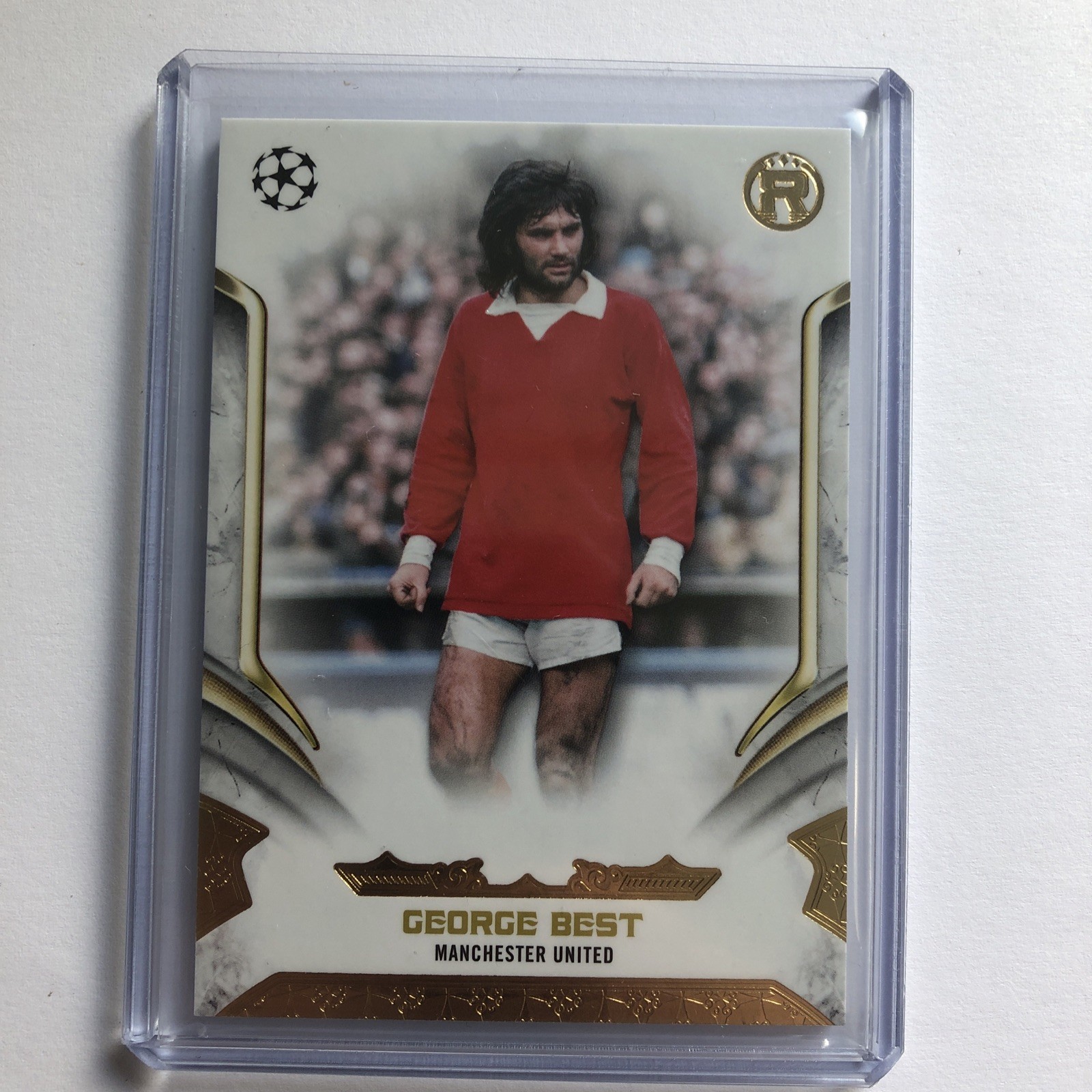 Topps Reverence George Best  Manchester United LEGEND for sale on Ebay