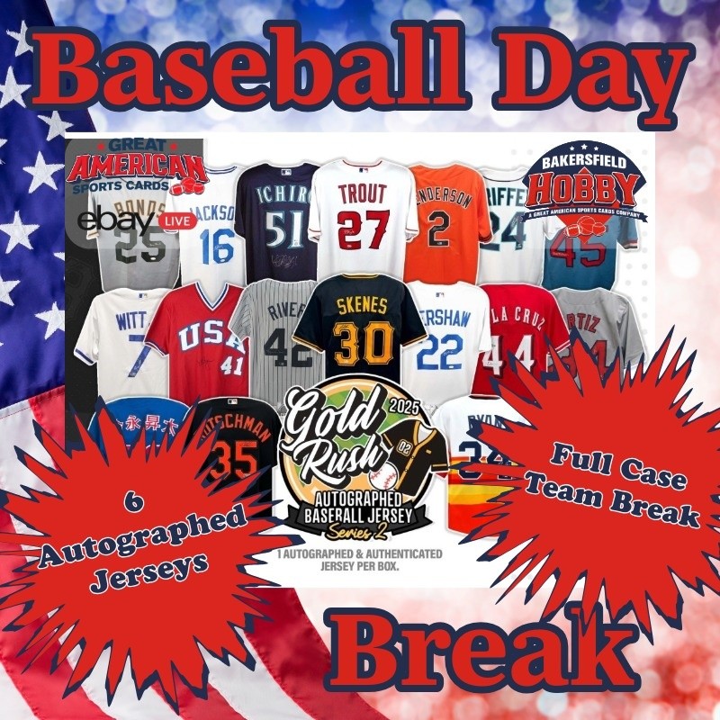 Texas Rangers - 2025 Gold Rush Auto Baseball Series 2 6 Jersey Break 🔥⚾ for sale on Ebay