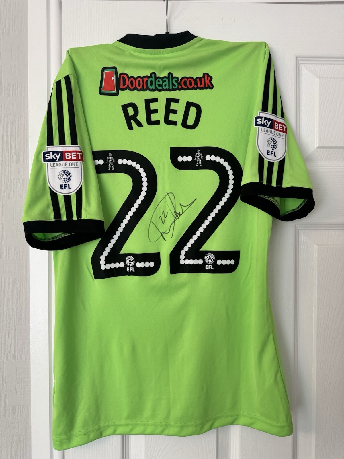 Match Worn Sheffield United Shirt Louis Reed Signed for sale on Ebay